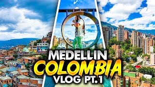 Captivating Medellin A Day in the Heart of Colombia  Vlog Pt 1  GANK WAS THERE [upl. by Aileno814]