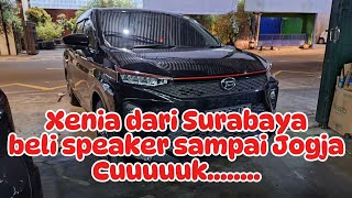 Xenia dari Surabaya beli speaker sampai Jogja audio mobil jogja [upl. by Anceline]