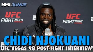 Chidi Njokuani Wants Bigger Names After Moving to 20 at Welterweight  UFC Vegas 98 [upl. by Arny]