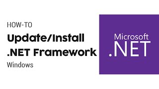 Como instalar NET Framework 20  30 y 35 Microsoft Windows [upl. by Nonnahs387]