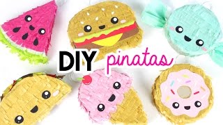 How to Make DIY Mini Pinatas 💖 [upl. by Aridni]