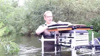 Fishing Hellesdon Mill pool with the Octbox MK24 Outrigger [upl. by Aihsila]