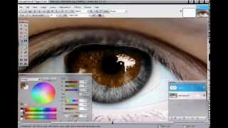 How To Change An Eye Color With Paintnet [upl. by Bianchi]