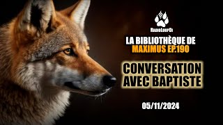 LBDM 190  Conversation avec Baptiste  05112024 [upl. by Lakym165]