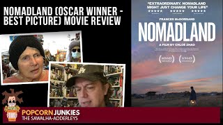 NOMADLAND Oscar Winner  Best Picture The POPCORN JUNKIES REVIEW [upl. by Caneghem6]