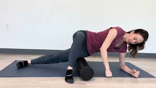 Cross Fiber Foam Rolling QuadsHome Exercise for your Knee [upl. by Ali456]