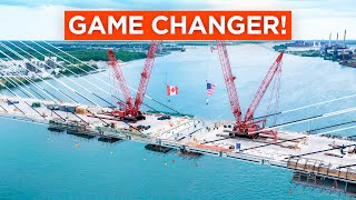 Americas 64 Billion Mega Bridge to Canada is Set to Transform CrossBorder Trade [upl. by Eppilihp]