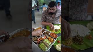 fish seafood meals kerala kochi mrinal lunch curry Tharavadu Restaurant Kalamassery [upl. by Eetsud]