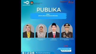 Streaming TVRI Kalimantan Timur  PUBLIKA [upl. by Ymaral]