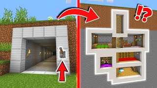 The MOST Secret Underground Base in Minecraft [upl. by Arag500]