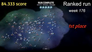 Slipways v 13  Ranked run week 176  84333 score finished 1st [upl. by Scoles]