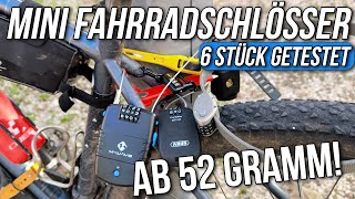 Mini Fahrradschlösser Vergleich 🚲 Abus Hiplok BBB👉 gute kleine und leichte Fahrradschlösser [upl. by Elenahc72]