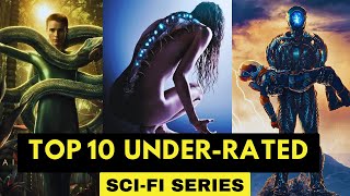 Top 10 Amazing Underrated Scifi TV Series on Netflix prime video apple tv HBO max hulu [upl. by Mirielle]