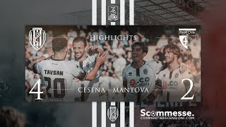 Highlights Cesena  Mantova 42 [upl. by Georgena]