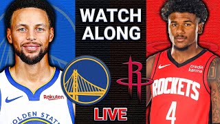 Golden State Warriors vs Rockets WATCH PARTY  Live Scoreboard PlayByPlay Highlights Stats [upl. by Aisile]