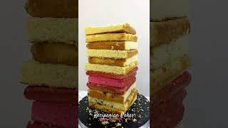 How this Wafer Paper Cake was created recipariancakes howto cake cakenerd shorts short [upl. by Eatnom]