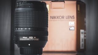 Nikon 18140mm kit lens unboxing [upl. by Yrrok21]