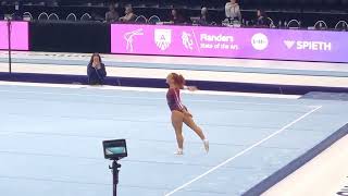 Coline Devillard 🇫🇷  Floor  Podium Training  World Championships 2023 [upl. by Lichtenfeld985]