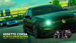 ASSETTO CORSA MODS › VW MK8 R SHUTOKO [upl. by Yelroc]