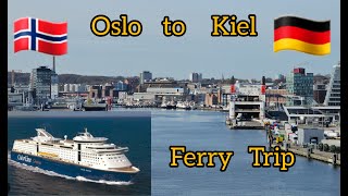 Color Line Cruise From Oslo to Kiel Germany  Color Fantasy [upl. by Franci]