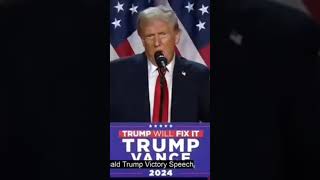 Doland Trump victory speech [upl. by Oranneg354]