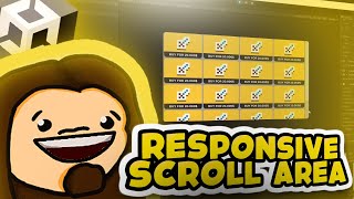 Unity UI Responsive Kaydırma AlanıScroll Area nasıl yapılır [upl. by Argent78]