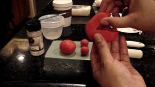 How to make a Gumpaste Santa Clause PART 1 [upl. by Lindly616]