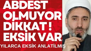 Dikkat  Abdest yıllarca eksik anlatılmış😢 [upl. by Ikcir]