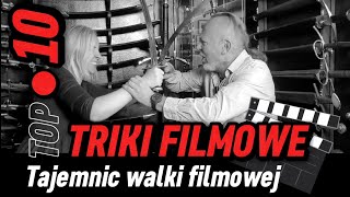 Top10 TRIKI FILMOWE 🔴 Tajemnic walki filmowej szermierka choreograficzna choreographic fencing [upl. by Rahcir]