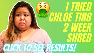 🚨I TRIED CHLOE TING 2 WEEK SHRED CHALLENGE 🚨Plus Size Edition [upl. by Malvino]