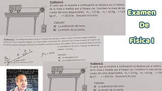 Examen de Física I Resuelto [upl. by Atterehs]