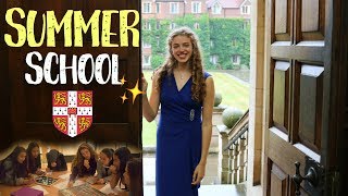 Cambridge University Summer School VLOG at Selwyn College  My Experience [upl. by Yleme209]