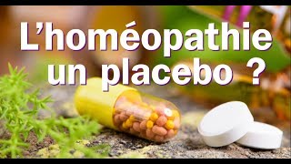 Lhoméopathie estelle un placebo [upl. by Keppel620]