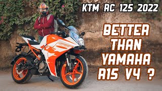 2022 KTM RC 125 Review  All Show No Go [upl. by Haym]