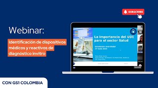 Webinar Identificación de dispositivos médicos y reactivos de diagnóstico invitro [upl. by Oeak]