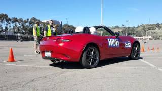 RoadsterSport SUPER STREET muffler leaving the starting line at SCCA event [upl. by Handal]