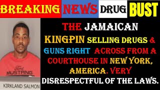 30 Jamaicans Arrests After Drugs amp Gun Bust in New York [upl. by Yendirb622]