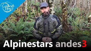 Alpinestars andes v3 drystar touring suit reviewed [upl. by Ruy572]