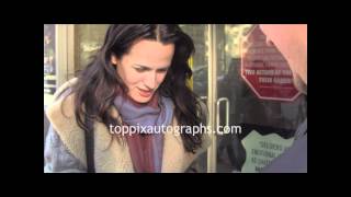 Elizabeth Reaser  Signing Autographs at quotHow I Learned to Drivequot Stage Door in NYC [upl. by Tirzah604]