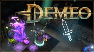 TABLETOP ROLE PLAYING MADE EASY  Demeo PC Edition 4 player demo gameplay [upl. by Waterer]