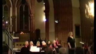 AnnMargreth Nyberg sings Marias Vaggsång by Reger in Eslöv 2008 [upl. by Aytac933]