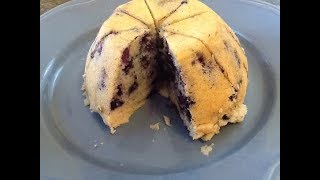 Blueberry Duff amp Caramel Sauce  Traditional Newfoundland  Bonitas Kitchen [upl. by Adnoma]