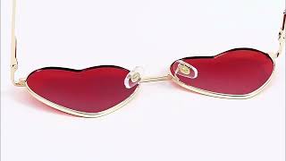 Vorioal Heart Shaped Sunglasses [upl. by Quickel]