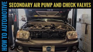 How To Replace The Secondary Air Injection Pump And Check Valves On A 20002007 Toyota Sequoia [upl. by Otsirave]