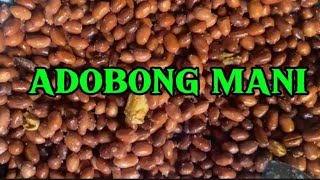 Adobong mani with garlic  livestream satisfyin [upl. by Htezzil158]