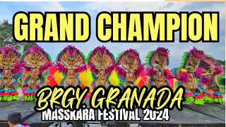 Grand Champion Barangay Granada  Masskara Festival 2024 Arena Dance Competition [upl. by Dripps97]