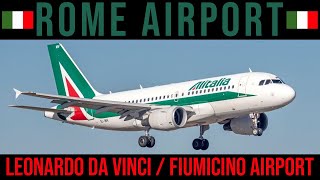 ROME LEONARDO DA VINCI FIUMICINO AIRPORT  FCO  TERMINAL 3  IMMIGRATION  CUSTOMS  BAGGAGE [upl. by Aivizt465]