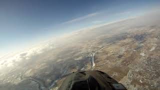 GoPro HD  FPV Bixler to 3019m Amazing view [upl. by Enilrem]