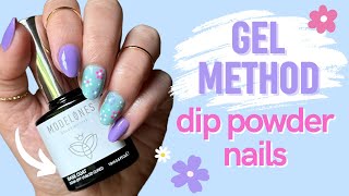 Gel method dipping powder nails [upl. by Dolphin674]