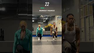 Dumbbell FullBody HIIT fitness hiitworkout couplegoals [upl. by Jilly371]